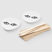 Zipper Eyes Fächer (Non-assembled)