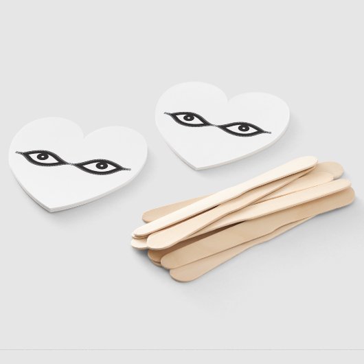 Zipper Eyes Fächer (Non-assembled)