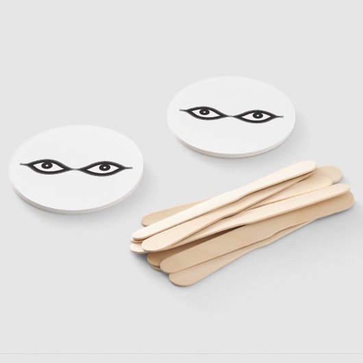 Zipper Eyes Fächer (Non-assembled)