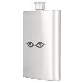 Zipper Eyes Flachmann (Links)