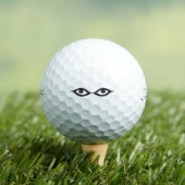 Zipper Eyes Golfball (Insitu T-Shirt)