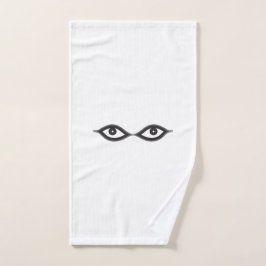 Zipper Eyes Handtuch