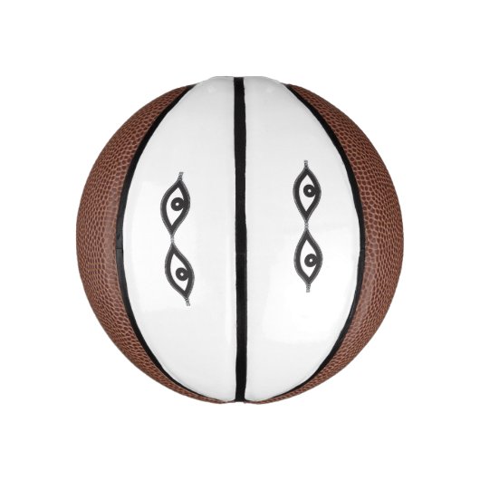 Zipper Eyes Mini Basketball (Vertikal)