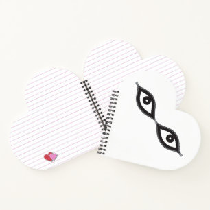 Zipper Eyes Notizblock