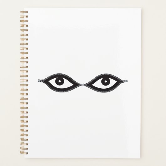Zipper Eyes Planer (Vorderseite)