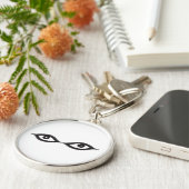 Zipper Eyes Schlüsselanhänger (Seite)