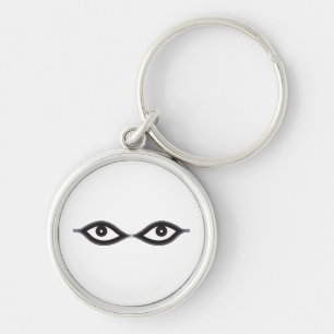 Zipper Eyes Schlüsselanhänger