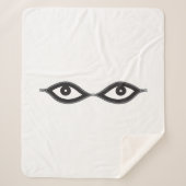 Zipper Eyes Sherpadecke (Vorderseite)