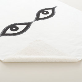 Zipper Eyes Sherpadecke