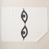 Zipper Eyes Sherpadecke (Vorderseite (Horizontal))