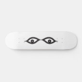 Zipper Eyes Skateboard (Horizontal)