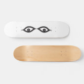 Zipper Eyes Skateboard (Horizontal)