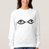 Zipper Eyes Sweatshirt (Vorderseite)