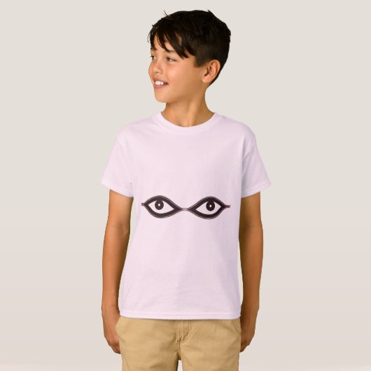 Zipper Eyes T-Shirt (Vorne ganz)