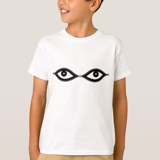 Zipper Eyes T-Shirt (Vorderseite)