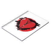 Zipper Heart Notizblock (Linke Seite)