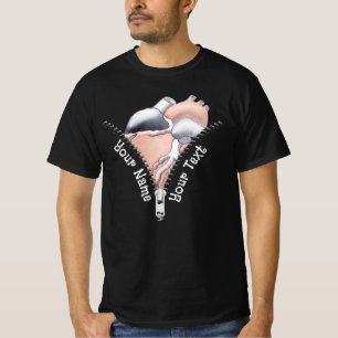 Zipper Heart T - Shirt
