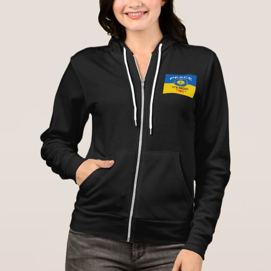 Zipper Hoodie by Bella+Canvas (Vorderseite)