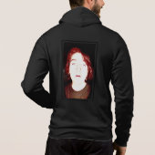 Zipper Hoodie Sweatshirt (Rückseite)