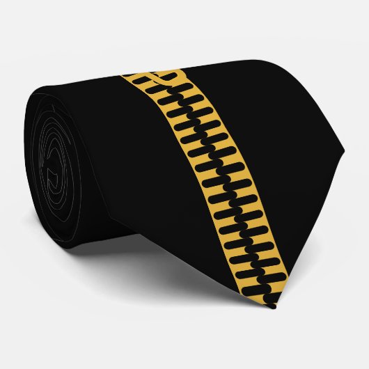 Zipper-Krawatte Krawatte (Gerollt)