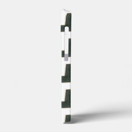 Zipper-Muster Case-Mate iPhone Hülle (Rückseite / Links)