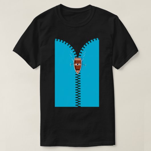Zipper Ocean T-Shirt (Design vorne)