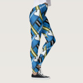 Zipper Outlinated Heart Leggings (Rechts)