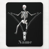 Zipper Skeleton Mousepad (Vorne)