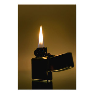 Zippo-Feuerzeug. Fine Art Fotodruck