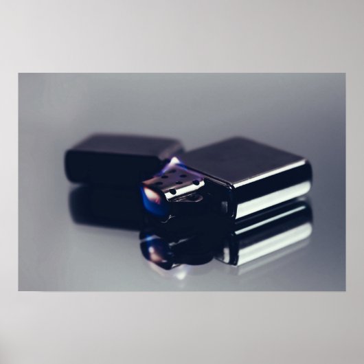 Zippo Feuerzeug. Schöne Kunst Poster (Vorne)