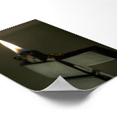 Zippo Feuerzeug. Schöne Kunst Poster (Ecke)