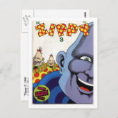"Zippy 3", 1980 Postkarte (Vorne/Hinten)