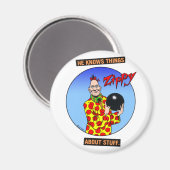 Zippy Bowling Magnet (Vorderseite/Rückseite)
