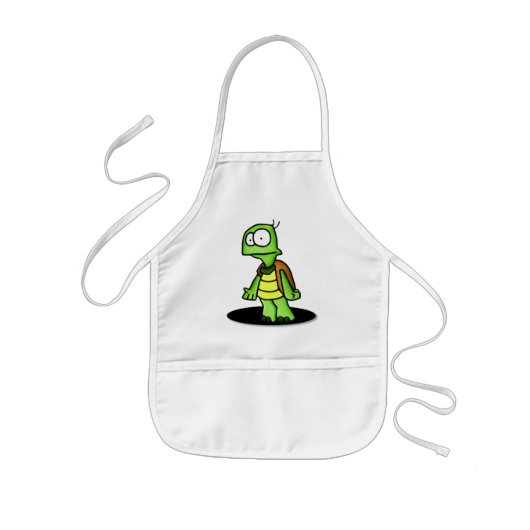 Zippy die Turtle-Schürze Kinderschürze (Vorne)