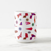 Zippy Doo Dah Muster gesehen wird nicht vergessen! Kaffeetasse (Mittel)