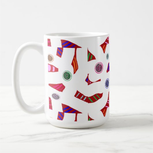 Zippy Doo Dah Muster gesehen wird nicht vergessen! Kaffeetasse (Links)