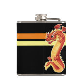 Zippy Dragon Flachmann (Rückseite)
