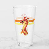 Zippy Dragon Glas (Rückseite)