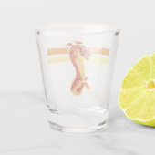 Zippy Dragon Schnapsglas (Rückseite)