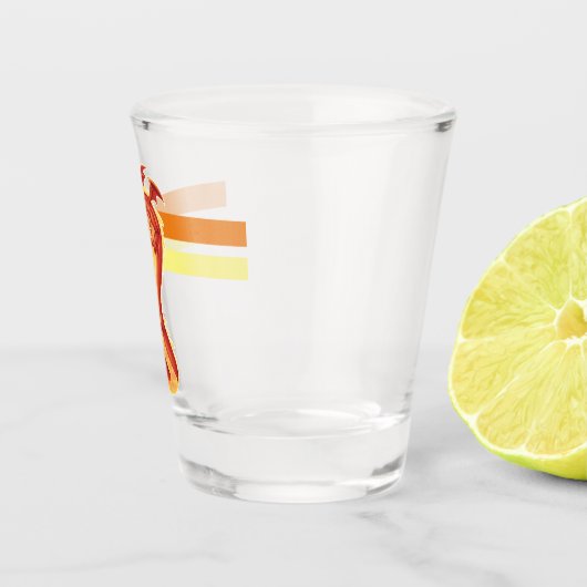 Zippy Dragon Schnapsglas (Rechts)