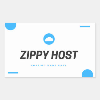 Zippy Host Sticker