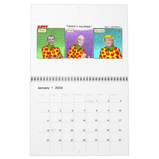 ZIPPY-KALENDER 2017 KALENDER (Jan 2026)