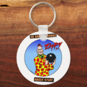 Zippy knows things.... schlüsselanhänger (Vorderseite)