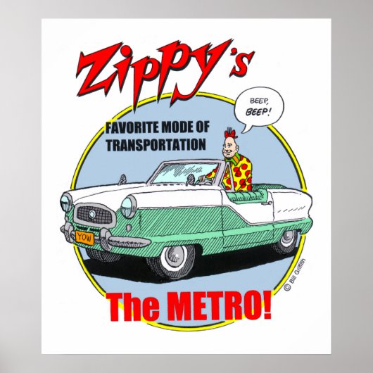 Zippy-Metro Poster (Vorne)