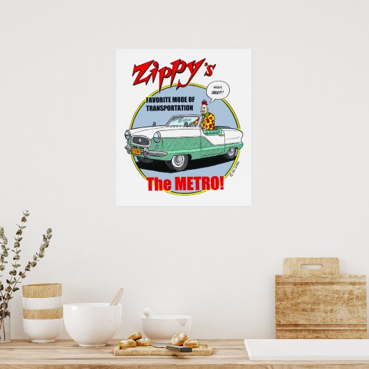 Zippy-Metro Poster (Küche)