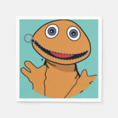 Zippy Rainbow | 1070 Klassik | Chatty People T-Shi Serviette (Vorderseite)