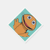 Zippy Rainbow | 1070 Klassik | Chatty People T-Shi Serviette (Ecke)