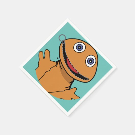 Zippy Rainbow | 1070 Klassik | Chatty People T-Shi Serviette (Ecke)