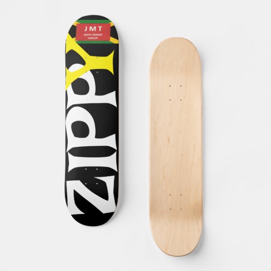 ZIPPY. Skateboard (Vorderseite)