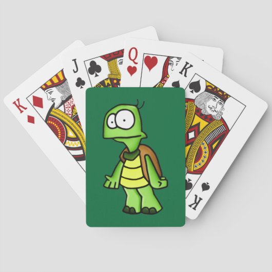 Zippy the Turtle Spielkarten (Rückseite)